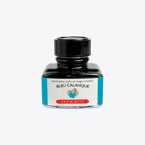 Herbin - Fountain Pen Ink - 30ml - Bleu Calanque