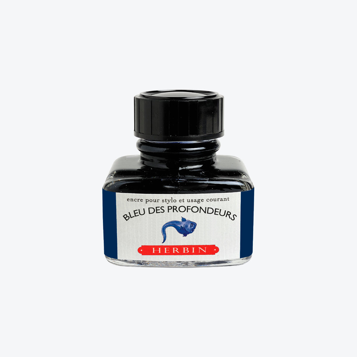 Herbin Fountain Pen Ink Bleu Des Profondeurs Bookbinders Design