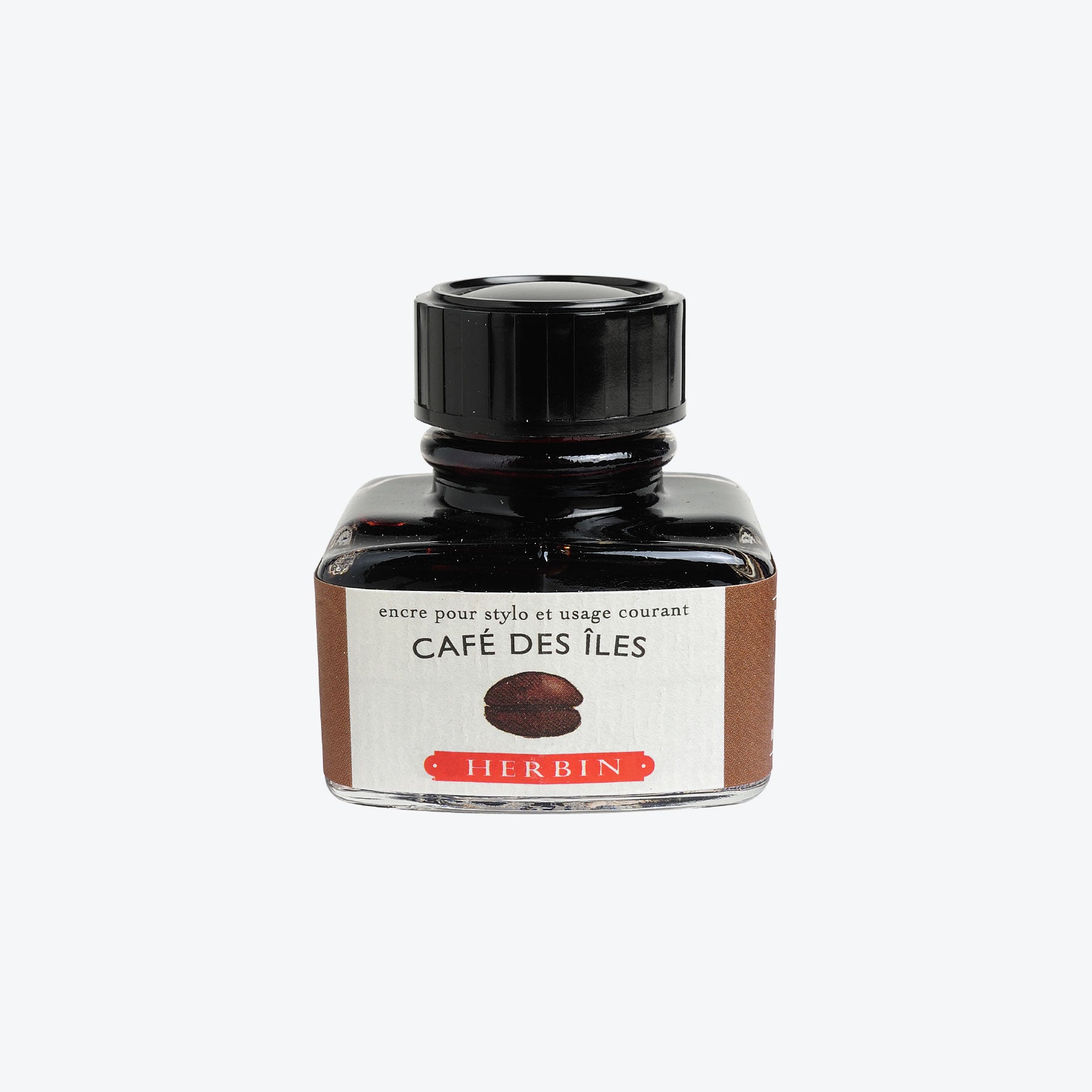 Herbin - Fountain Pen Ink - 30ml - Café des Iles