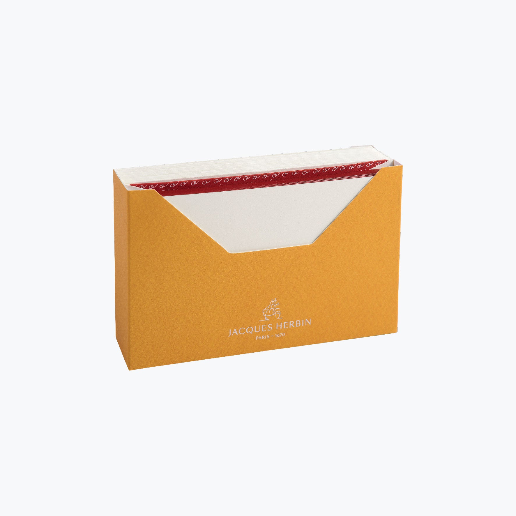 J. Herbin - Card Set - Correspondence - Mini - Red