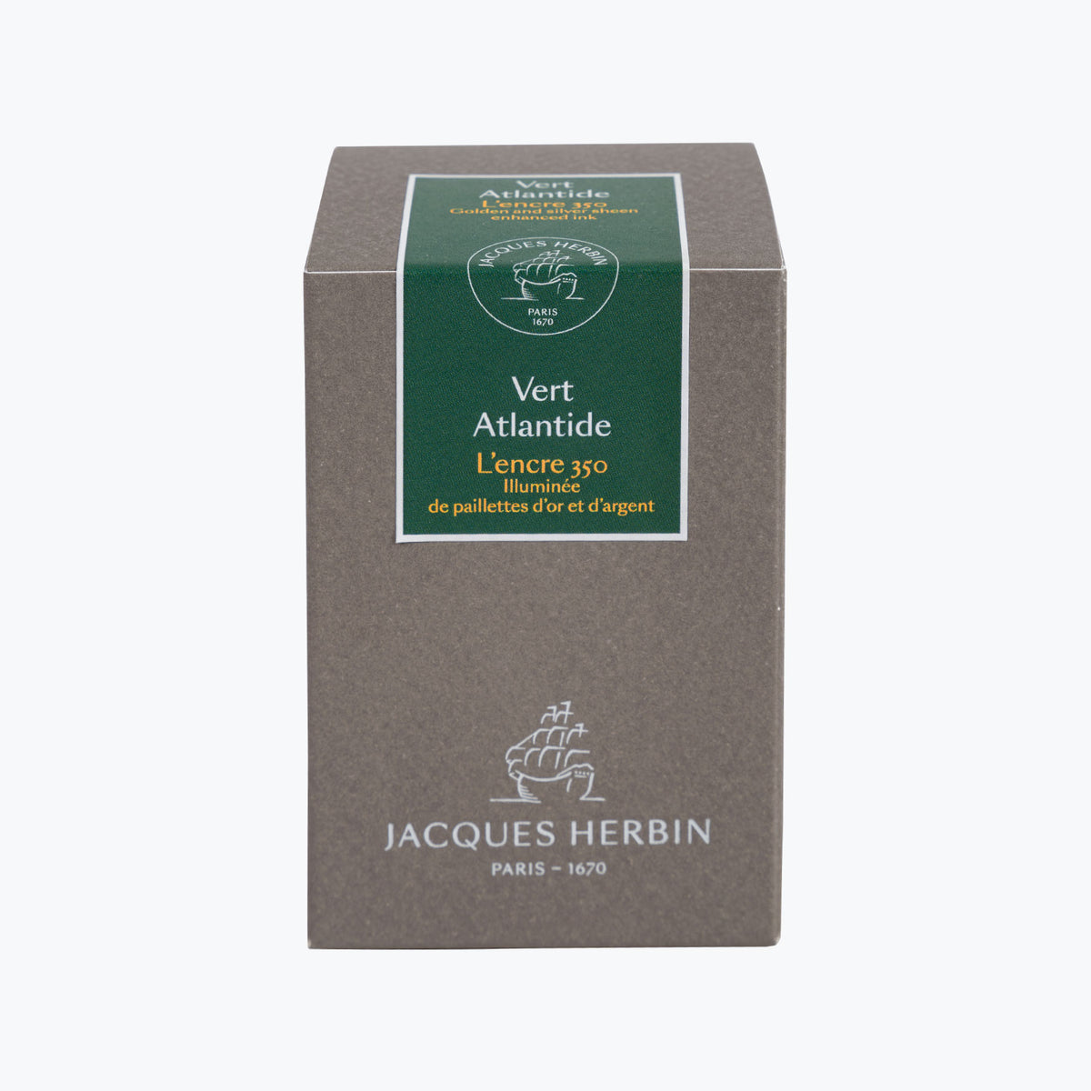 J. Herbin - Fountain Pen Ink - 350th Anniversary - Vert Atlantide (Limited Edition)