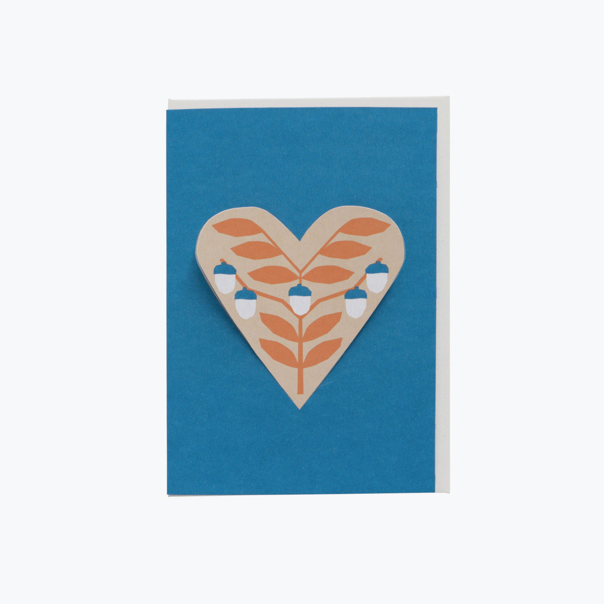 Jurianne Matter - Card - Acorns - Blue