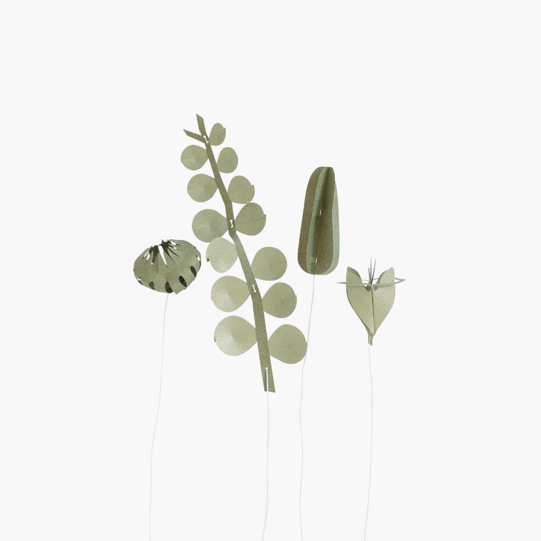 Jurianne Matter - Ornament - Flowers - Field - Small Greens