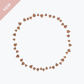 Jurianne Matter - Ornament - Twig Leaves - Brown
