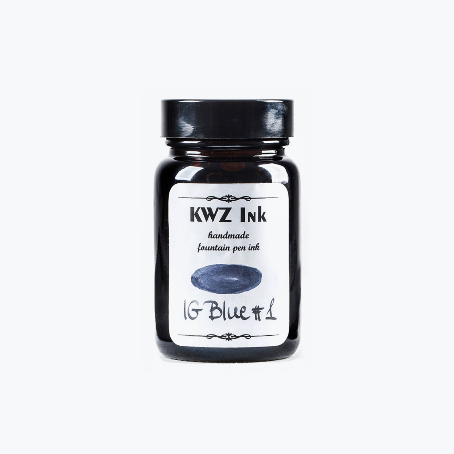 KWZ - Fountain Pen Ink - Iron Gall - IG Blue #1