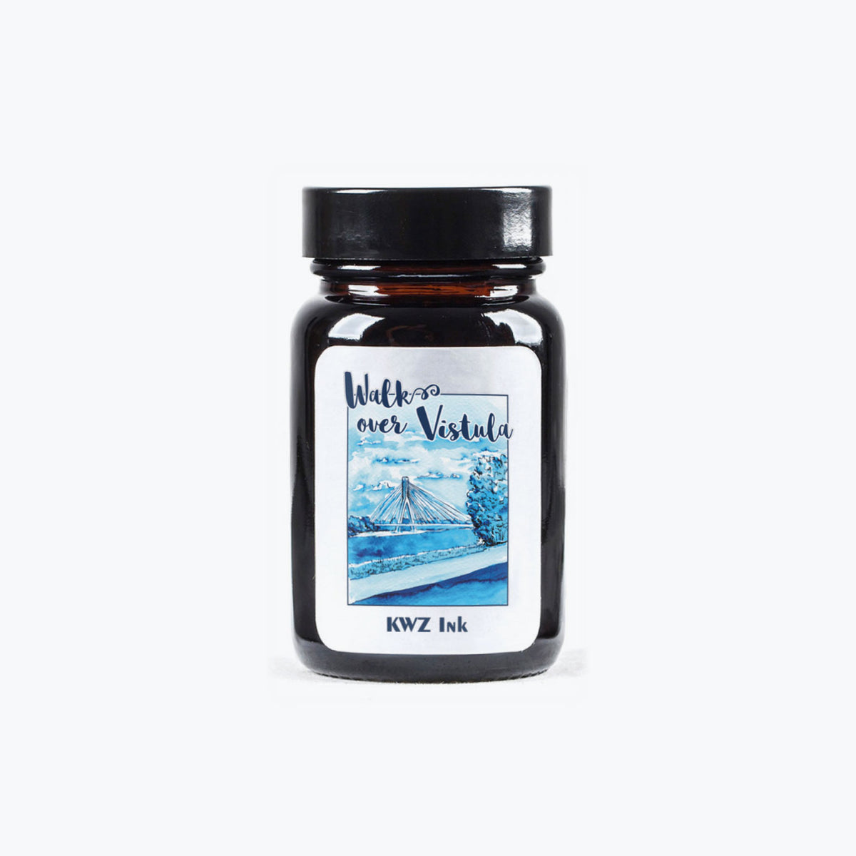 KWZ Walk over Vistula fountain pen ink