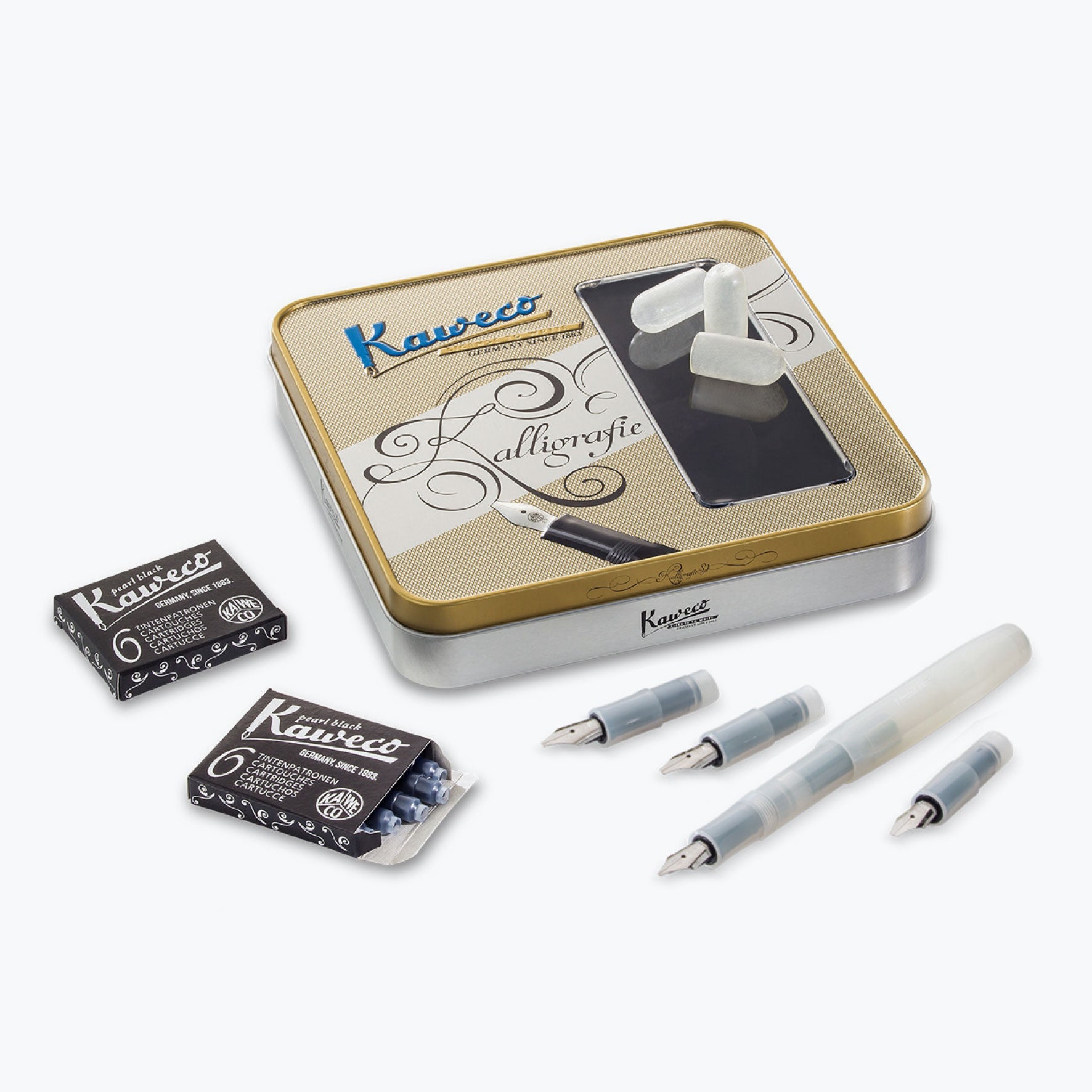 Kaweco - Calligraphy Pen Set - Frosted Sport - Coconut