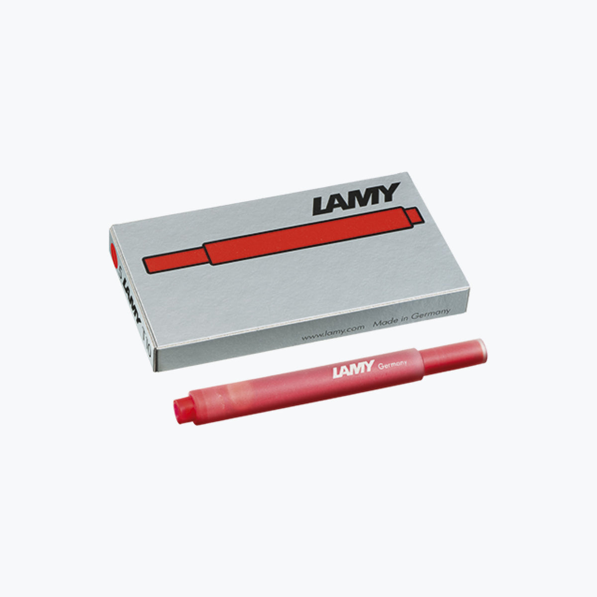 LAMY - Fountain Pen Ink - Cartridges - T10 - Red