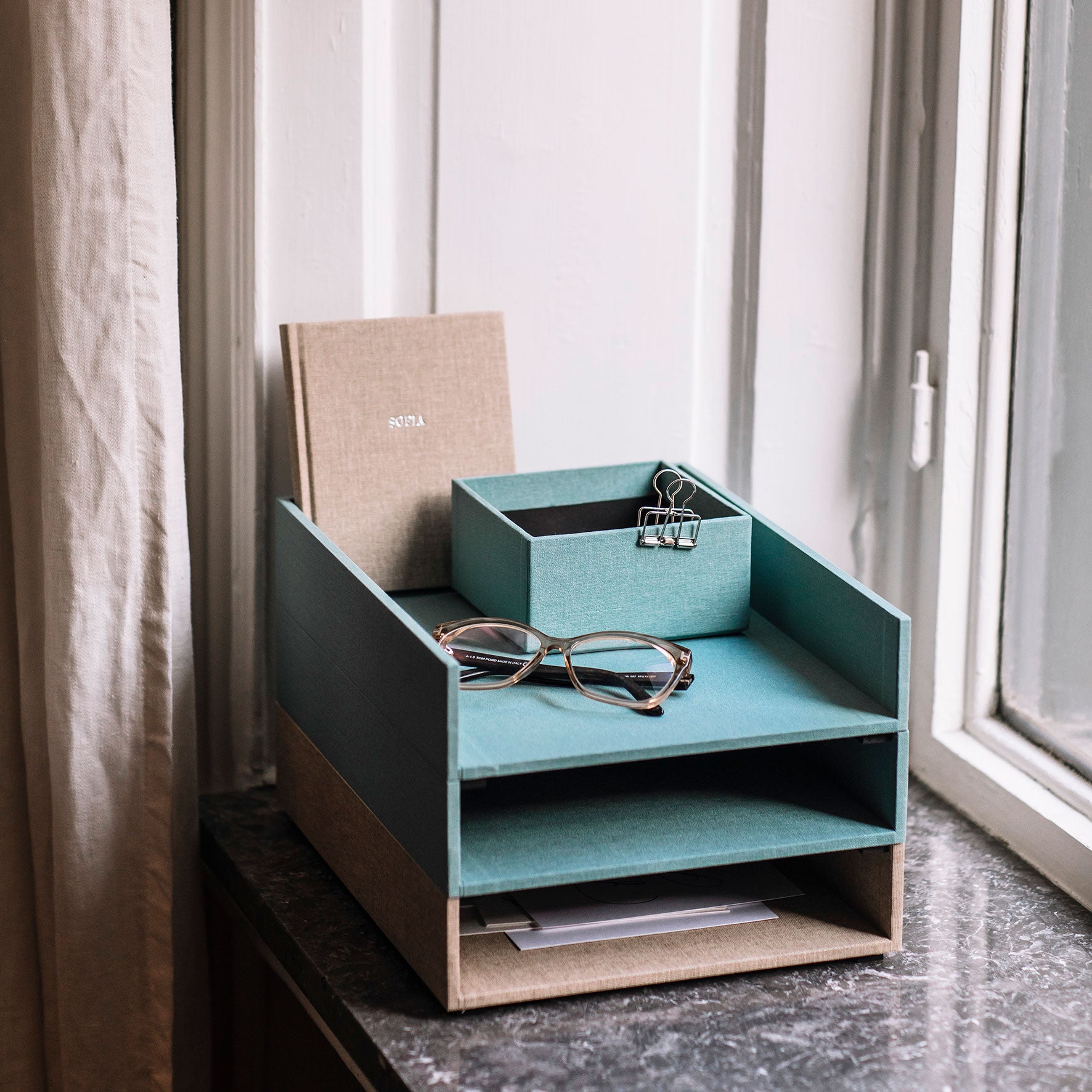 Bookbinders Design - Letter Tray - A4 - Light Grey