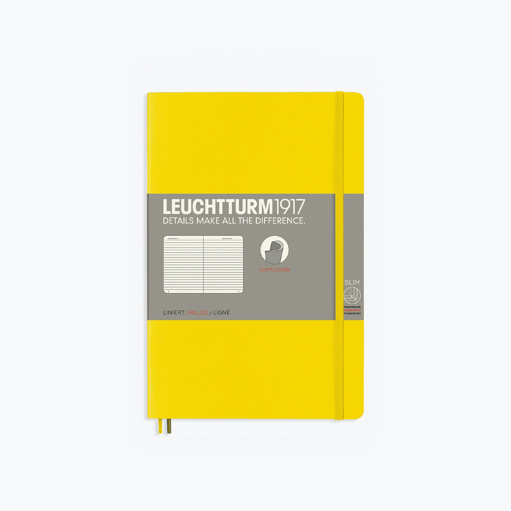 Leuchtturm1917 - Notebook - Softcover - B6+ - Lemon