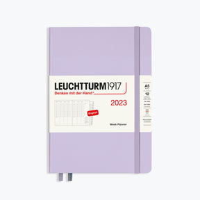Leuchtturm1917 - 2024 Diary - Week Planner - A5 - Lilac