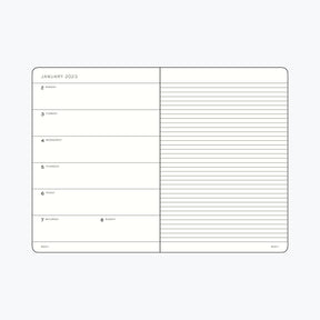 Leuchtturm1917 - 2024 Diary - Weekly Notebook - A6 - Rising Sun (Hard)