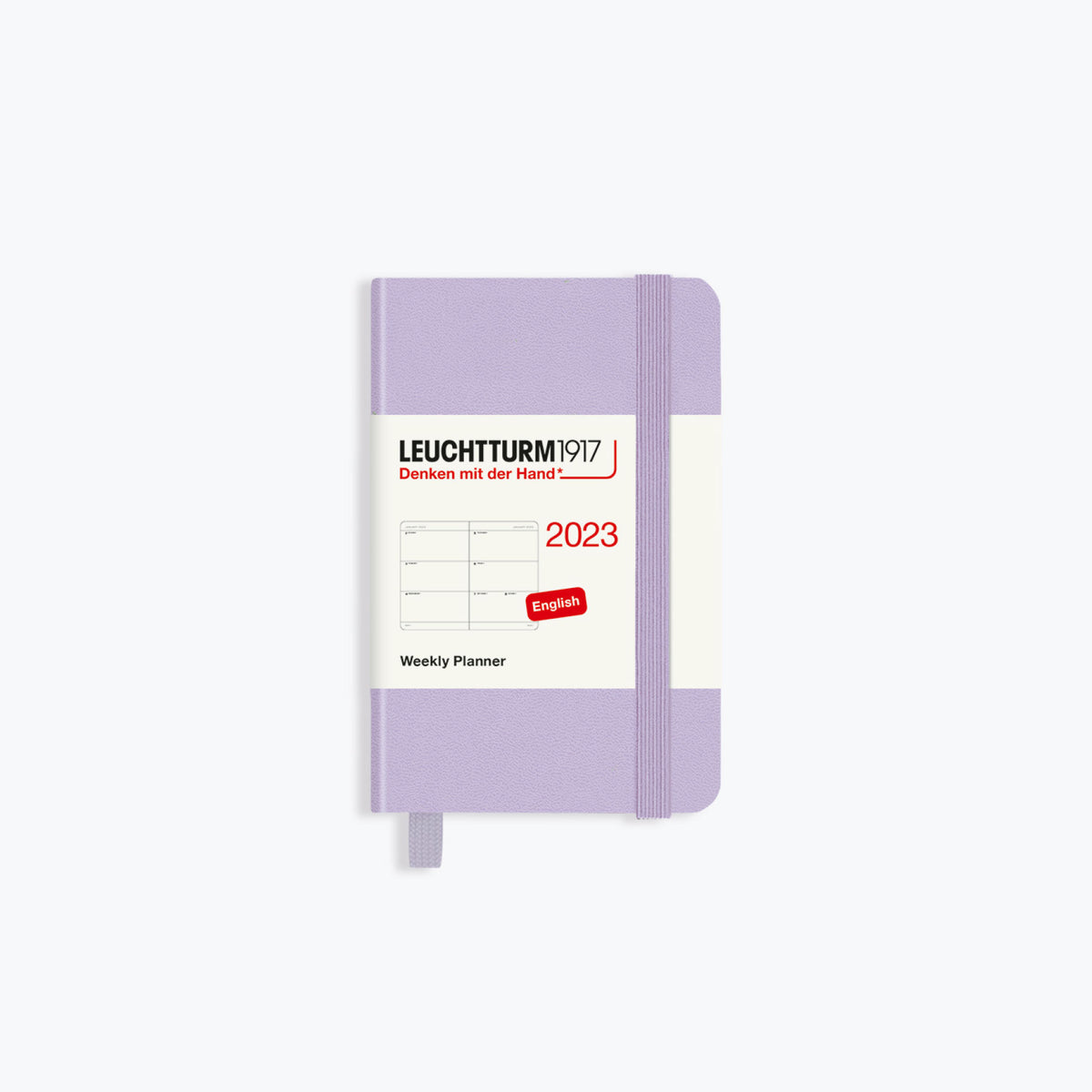 Leuchtturm1917 - 2024 Diary - Weekly Planner - A7 - Lilac