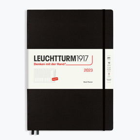 Leuchtturm1917 - 2024 Diary - Week Planner - A4 - Black