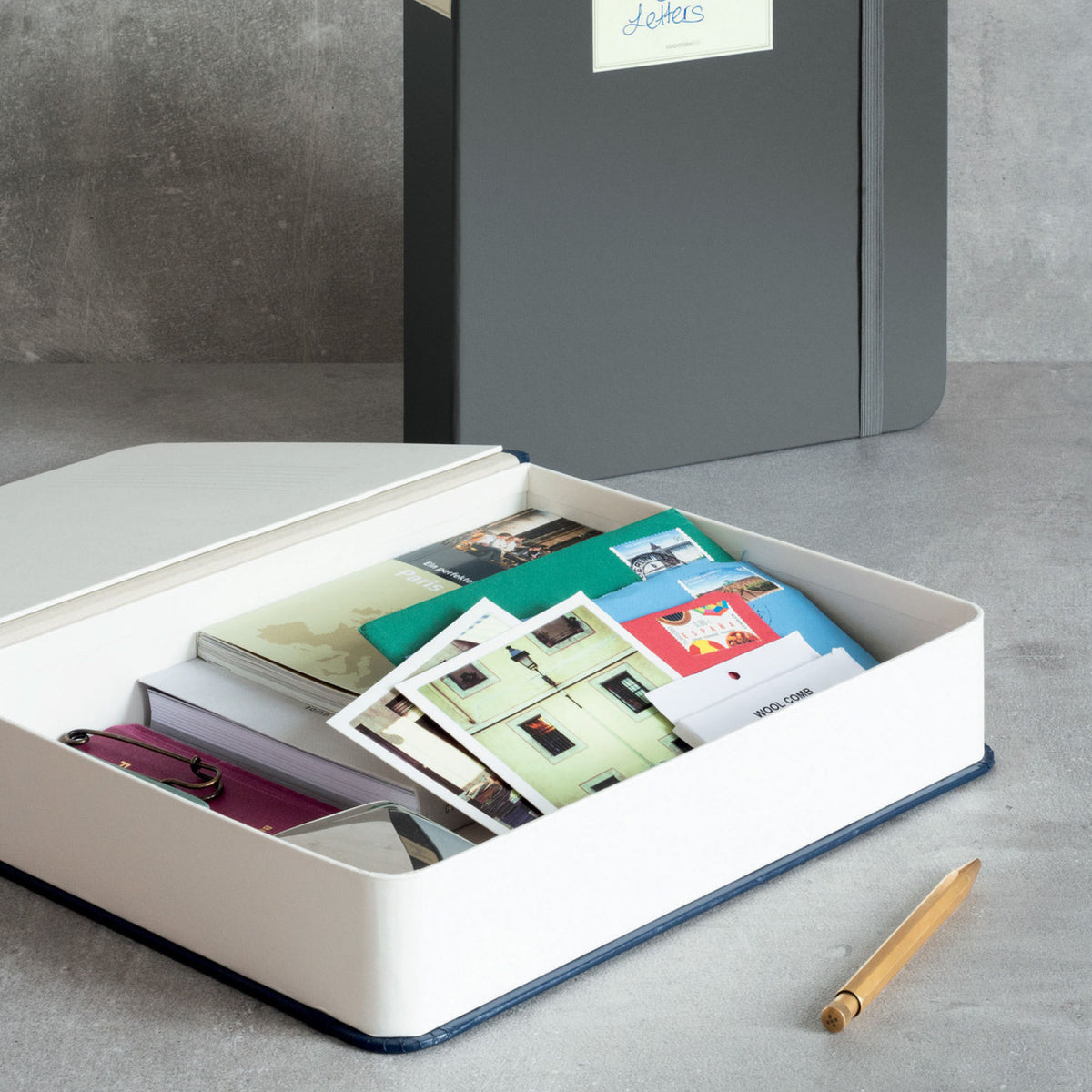 Leuchtturm1917 - Box - A4+ Book Box - Light Grey