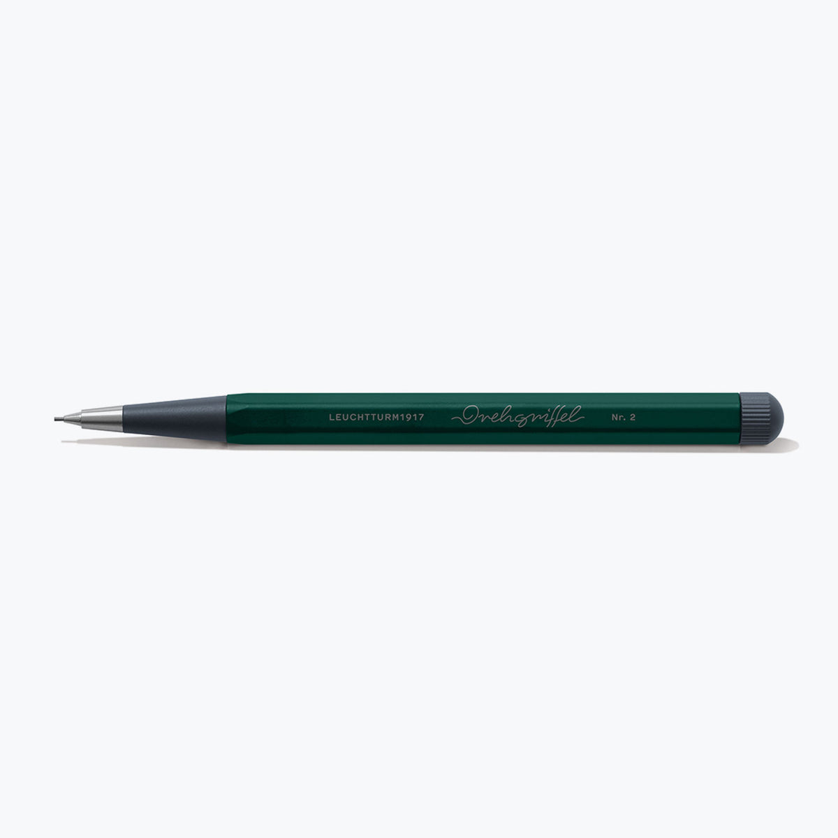Leuchtturm1917 - Mechanical Pencil - Drehgriffel Nr. 2 - Natural - Forest Green