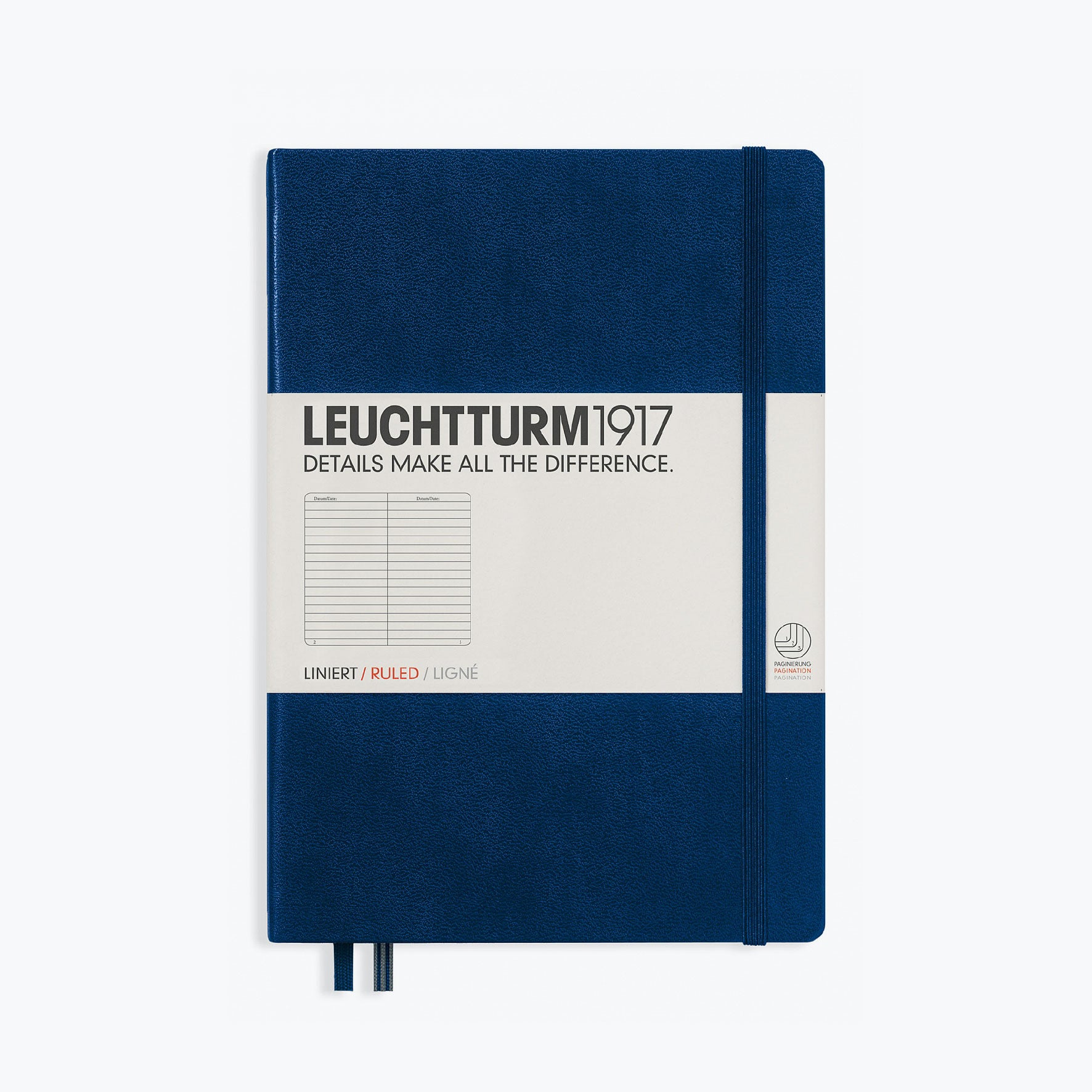 Leuchtturm1917 - Notebook - A5 - Navy