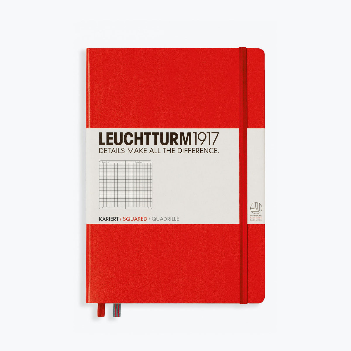 Leuchtturm1917 - Notebook - A5 - Red