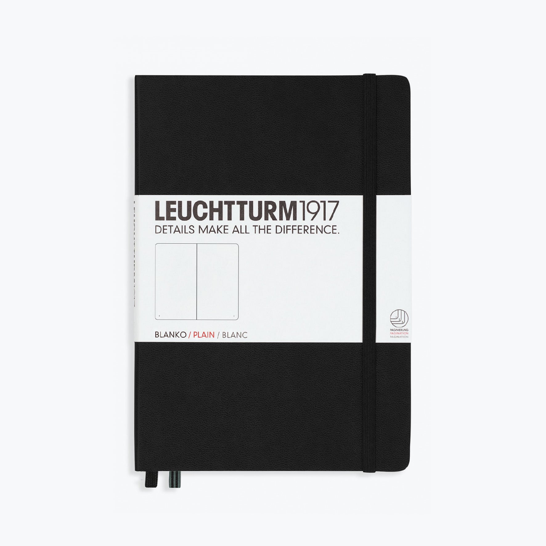 Leuchtturm1917 - Notebook - A5 - Black
