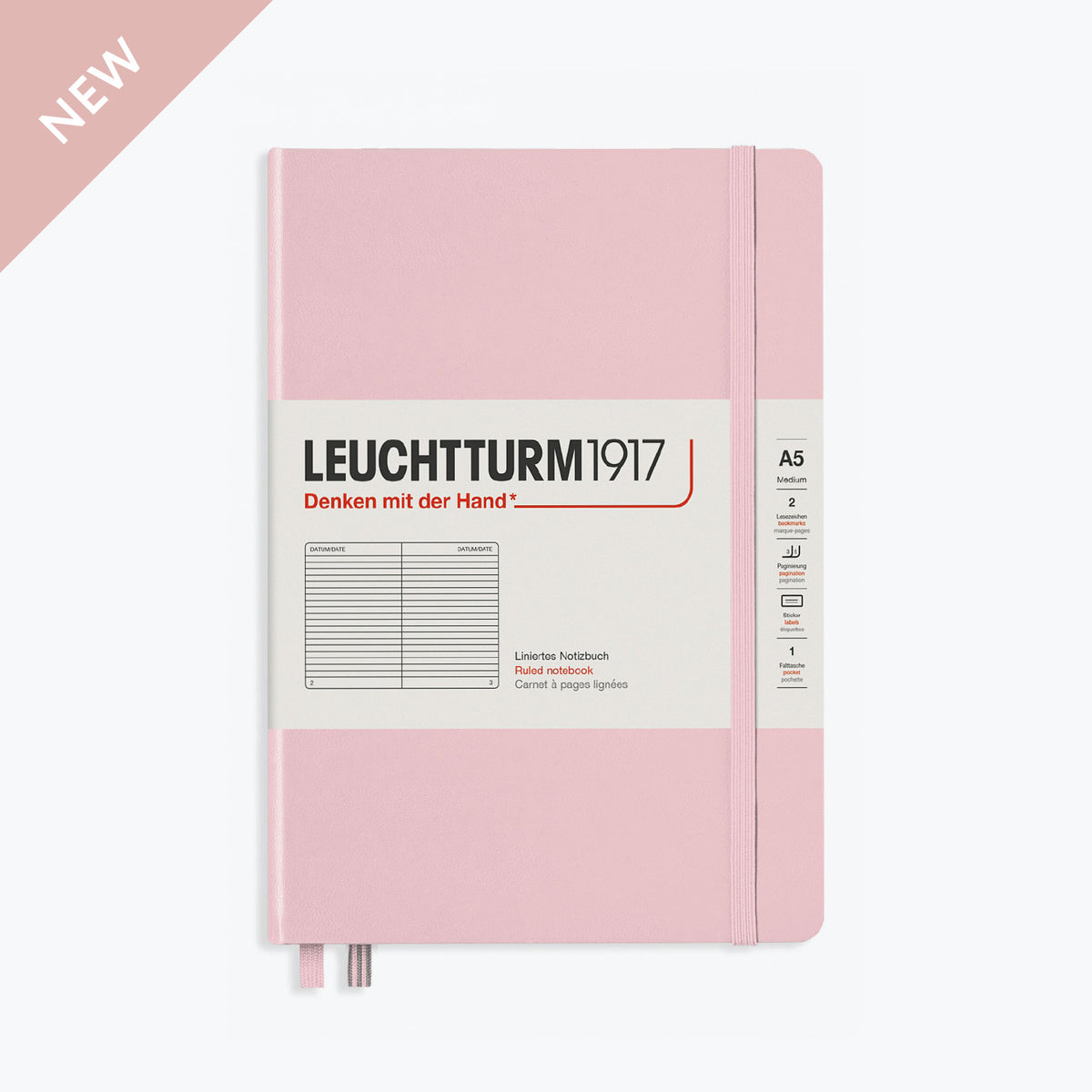 Leuchtturm1917 - Notebook - A5 - Powder