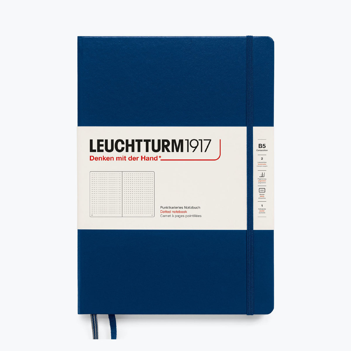 Leuchtturm1917 - Notebook - Hardcover - B5 - Navy