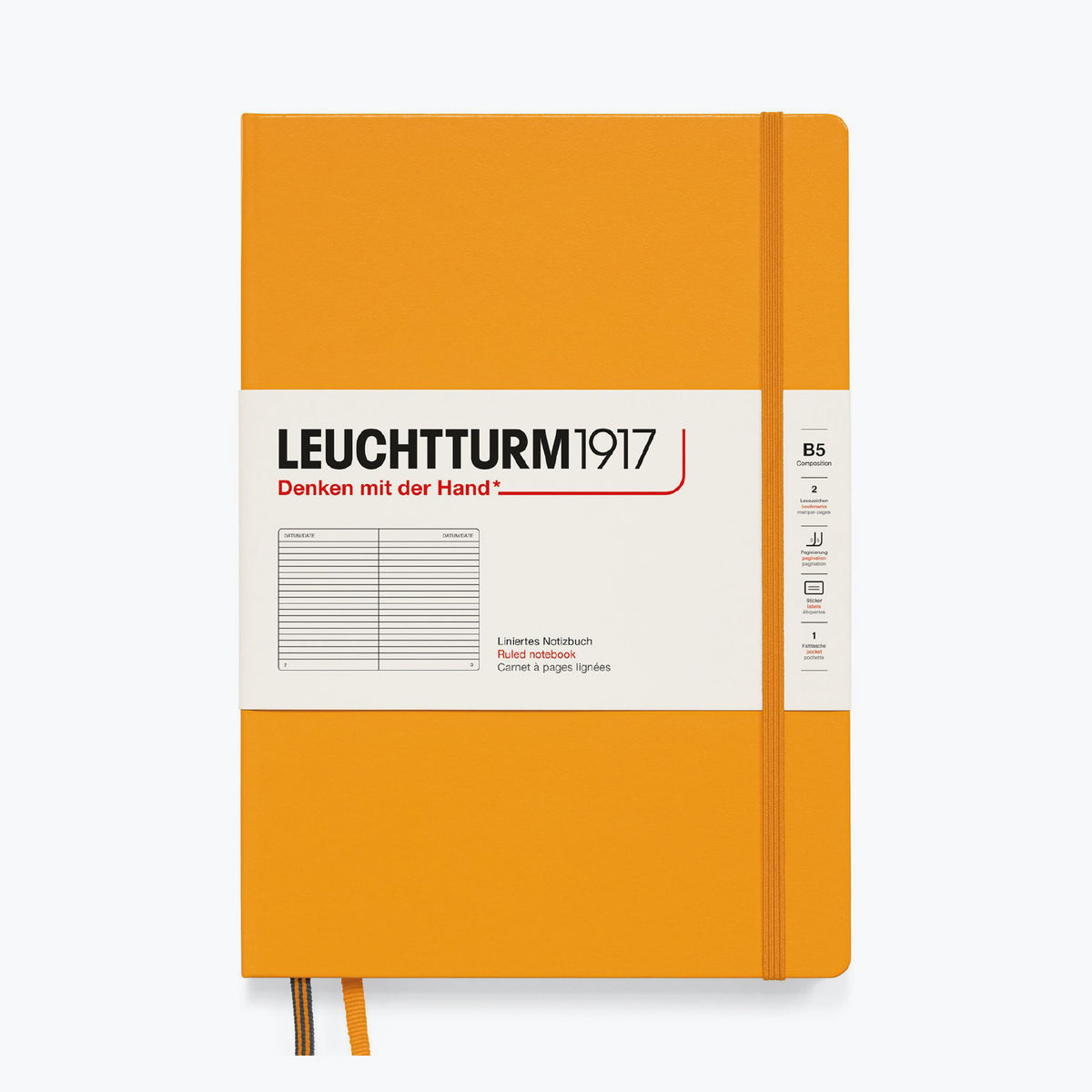 Leuchtturm1917 - Notebook - Hardcover - B5 - Rising Sun