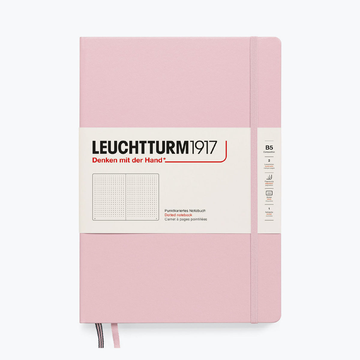 Leuchtturm1917 - Notebook - Hardcover - B5 - Powder <Outgoing>