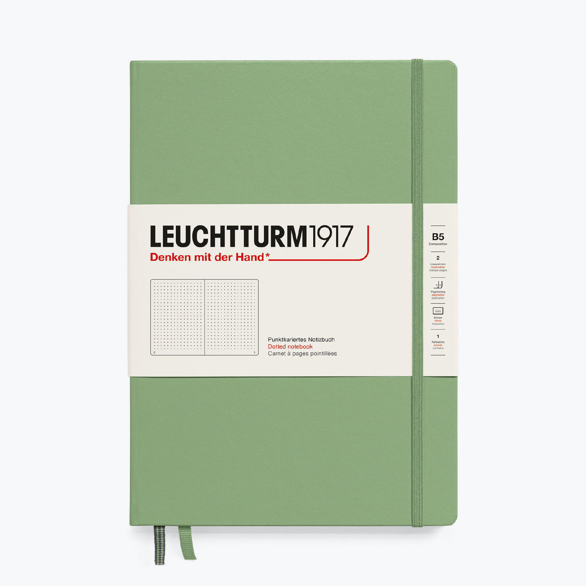 Leuchtturm1917 - Notebook - Hardcover - B5 - Sage