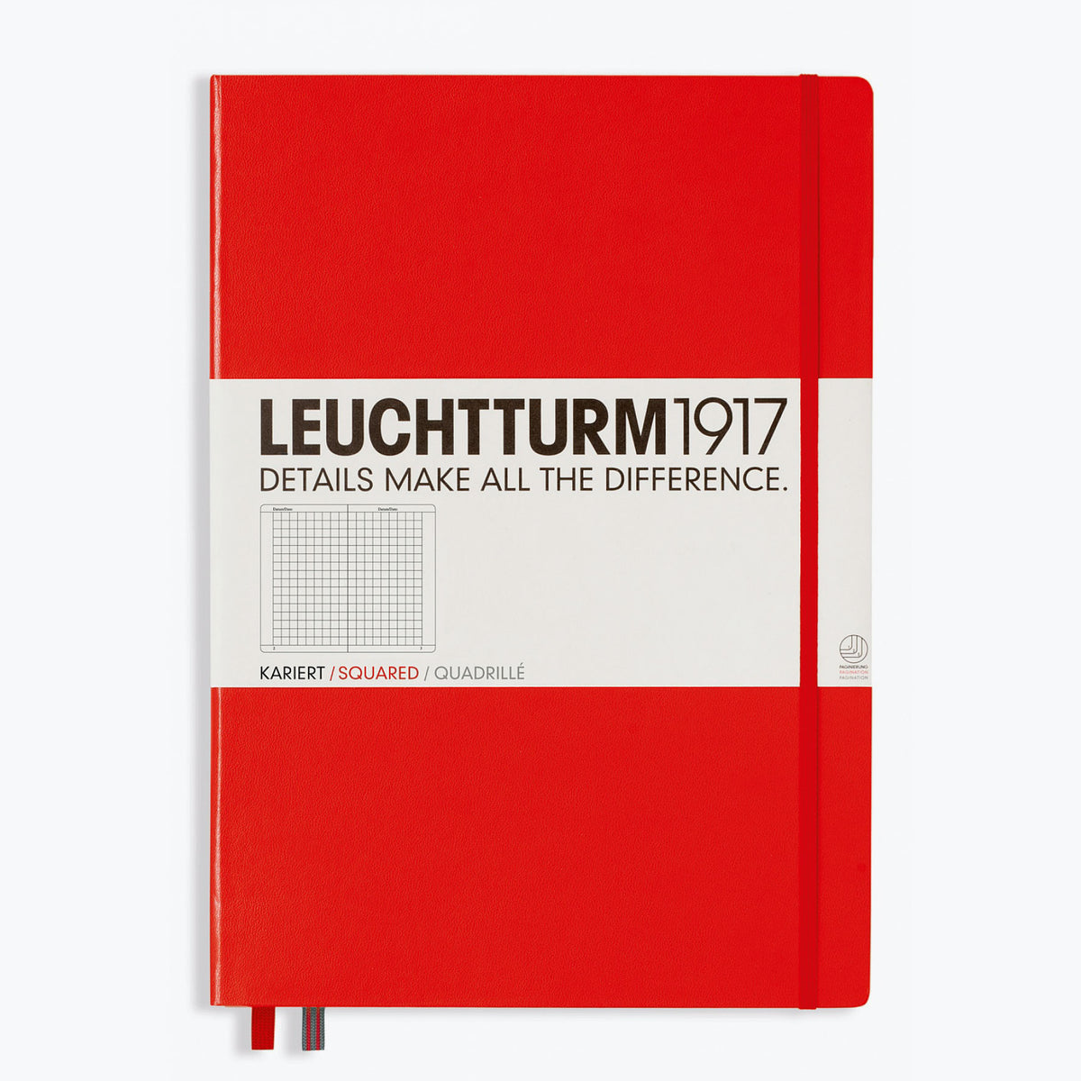 Leuchtturm1917 - Notebook - A4+ - Red <Outgoing>