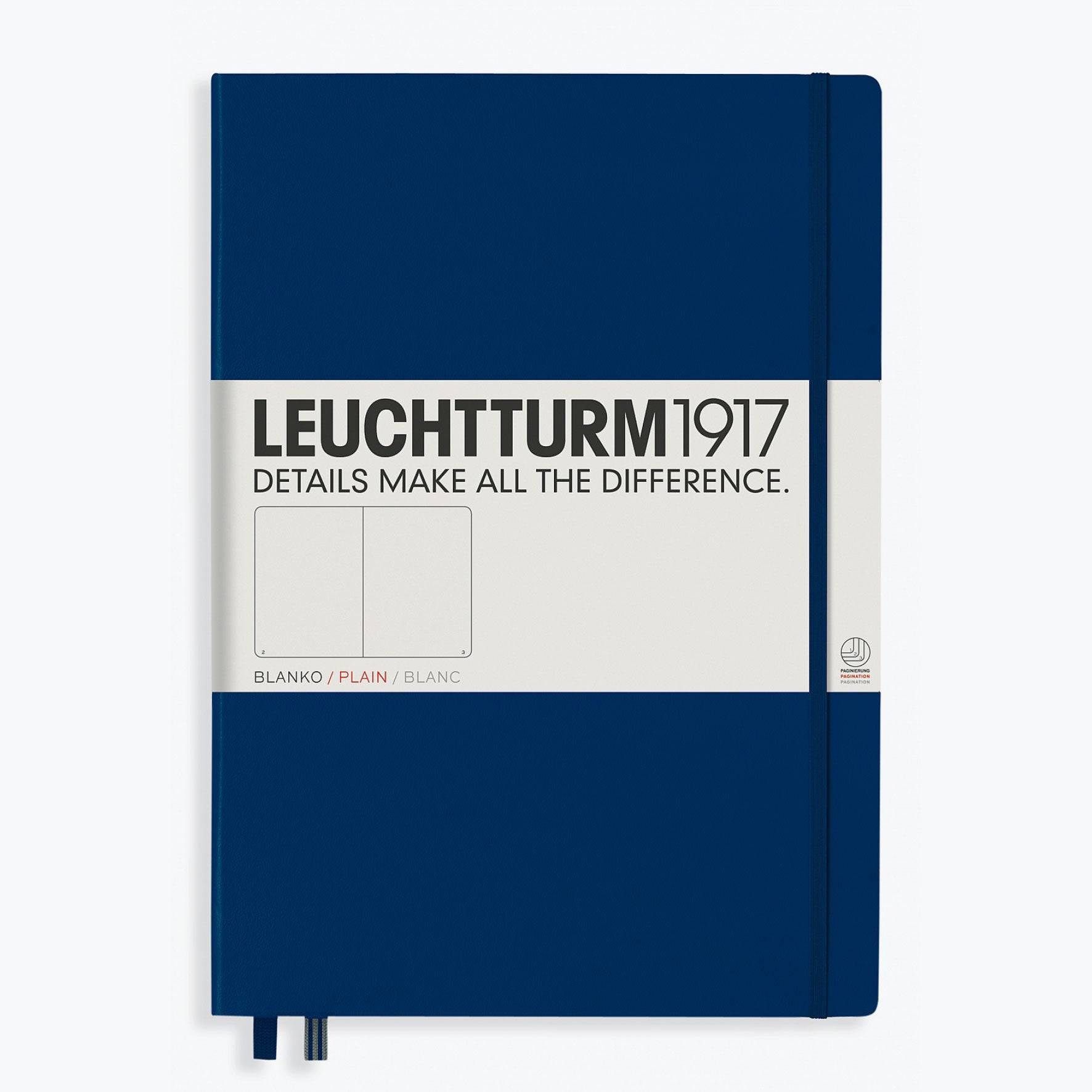 Leuchtturm1917 - Notebook - A4+ - Navy