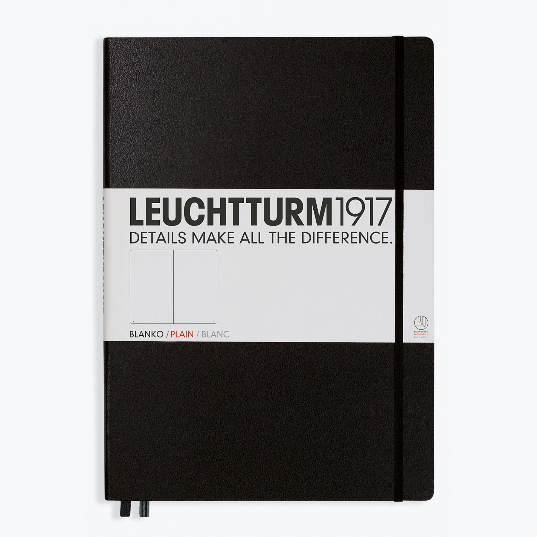 Leuchtturm1917 - Notebook - A4+ - Black