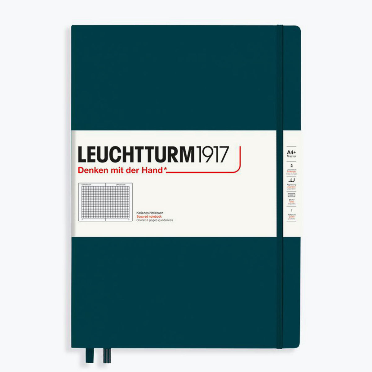 Leuchtturm1917 - Notebook - A4+ - Pacific Green <Outgoing>