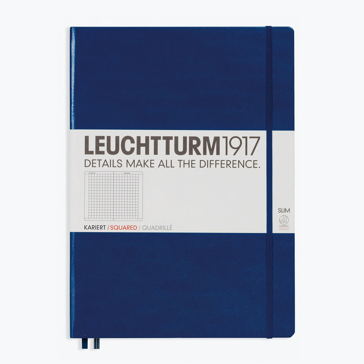 Leuchtturm1917 - Notebook - A4+ - Slim - Navy