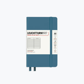 Leuchtturm1917 - Notebook - A6 - Stone Blue