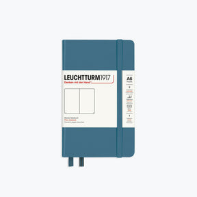 Leuchtturm1917 - Notebook - A6 - Stone Blue
