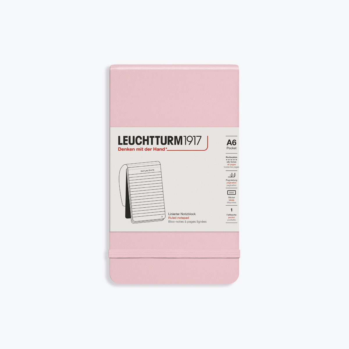 Leuchtturm1917 - Notebook - Reporter Notepad - Powder <Outgoing>