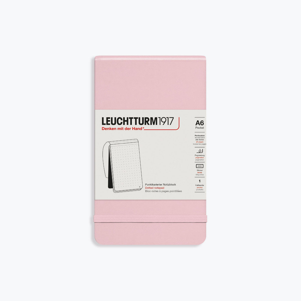 Leuchtturm1917 - Notebook - Reporter Notepad - Powder <Outgoing>