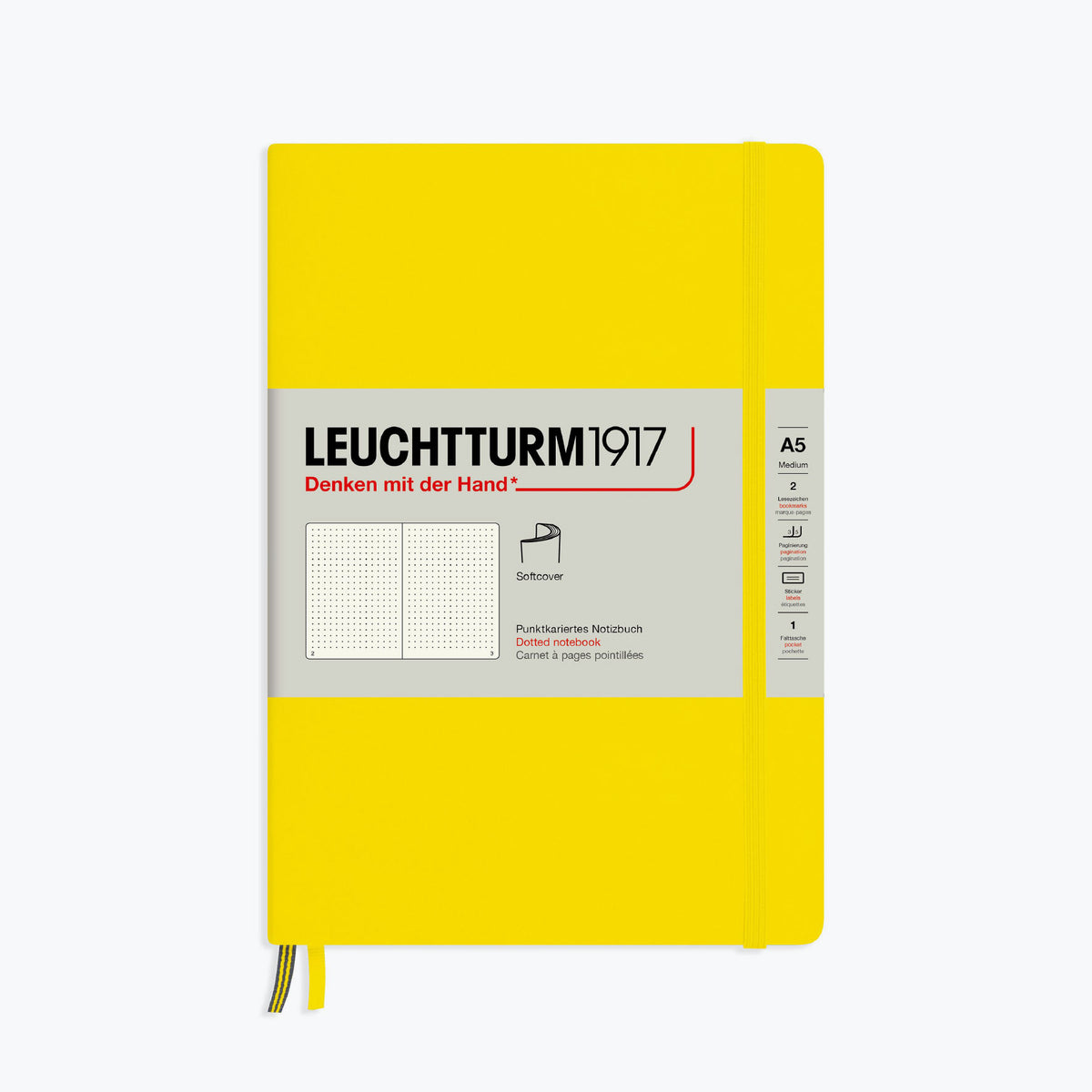 Leuchtturm1917 - Notebook - Softcover - A5 - Lemon