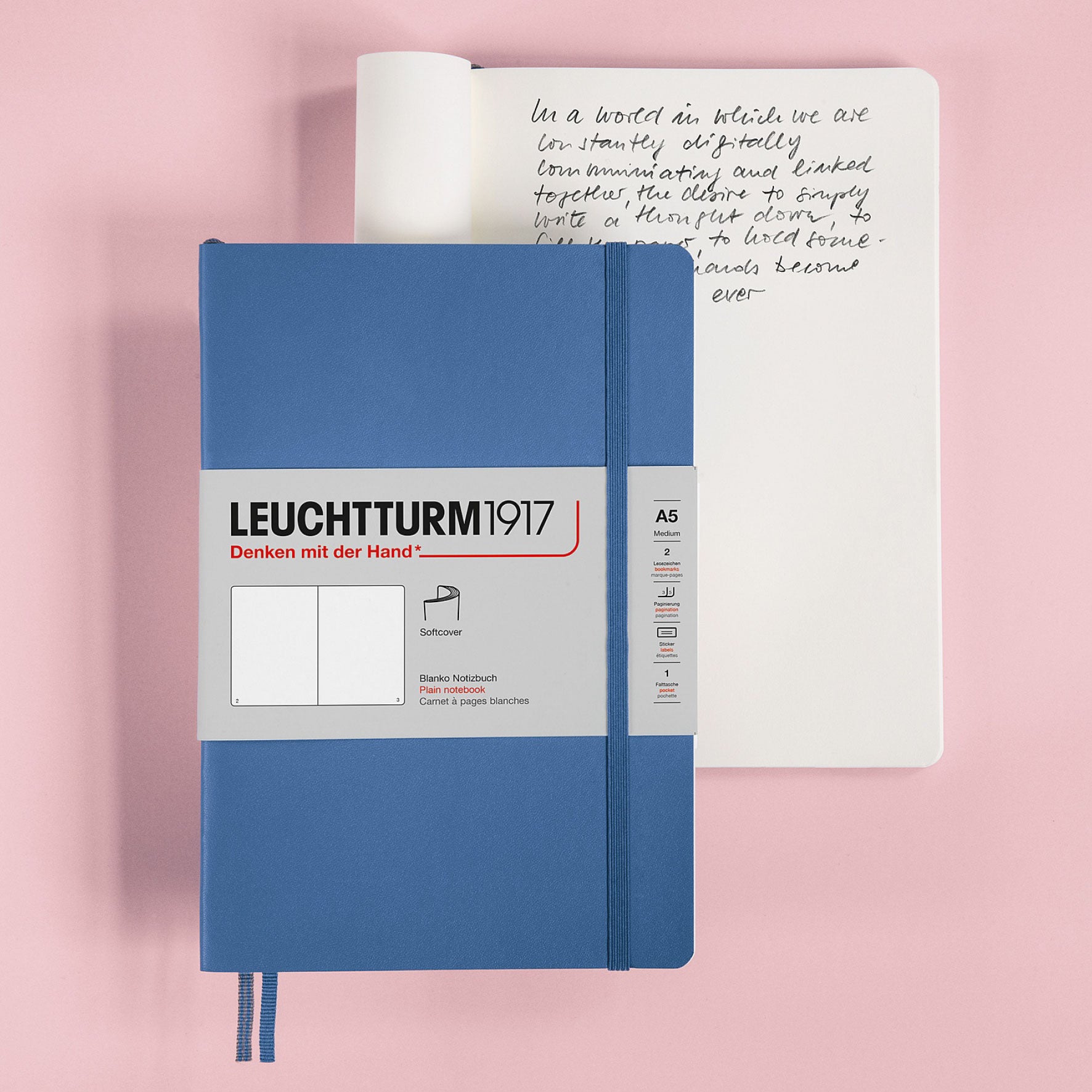 Leuchtturm1917 - Notebook - Softcover - A5 - Sage