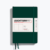 Leuchtturm1917 - Notebook - Softcover - A5 - Natural - Forest Green