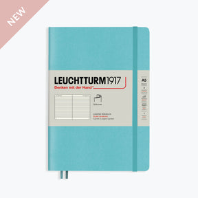 Leuchtturm1917 - Notebook - Softcover - A5 - Rising - Aquamarine <Outgoing>