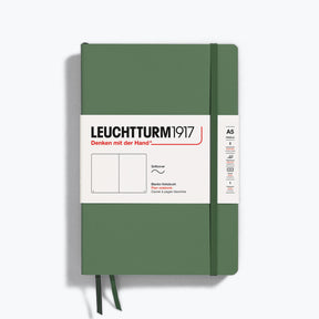 Leuchtturm1917 - Notebook - Softcover - A5 - Olive