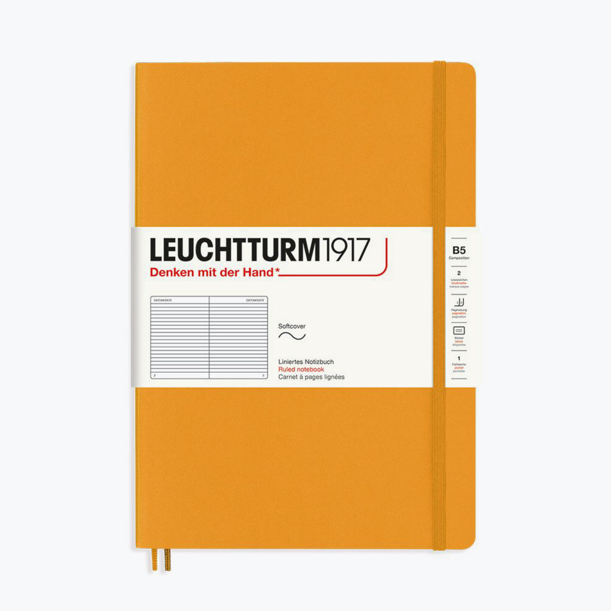 Leuchtturm1917 - Notebook - Softcover - B5 - Rising Sun