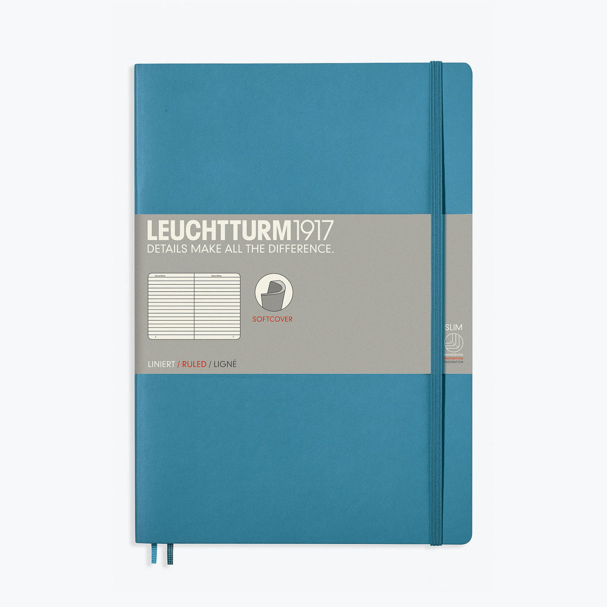 Leuchtturm1917 - Notebook - Softcover - B5 - Nordic Blue <Outgoing>