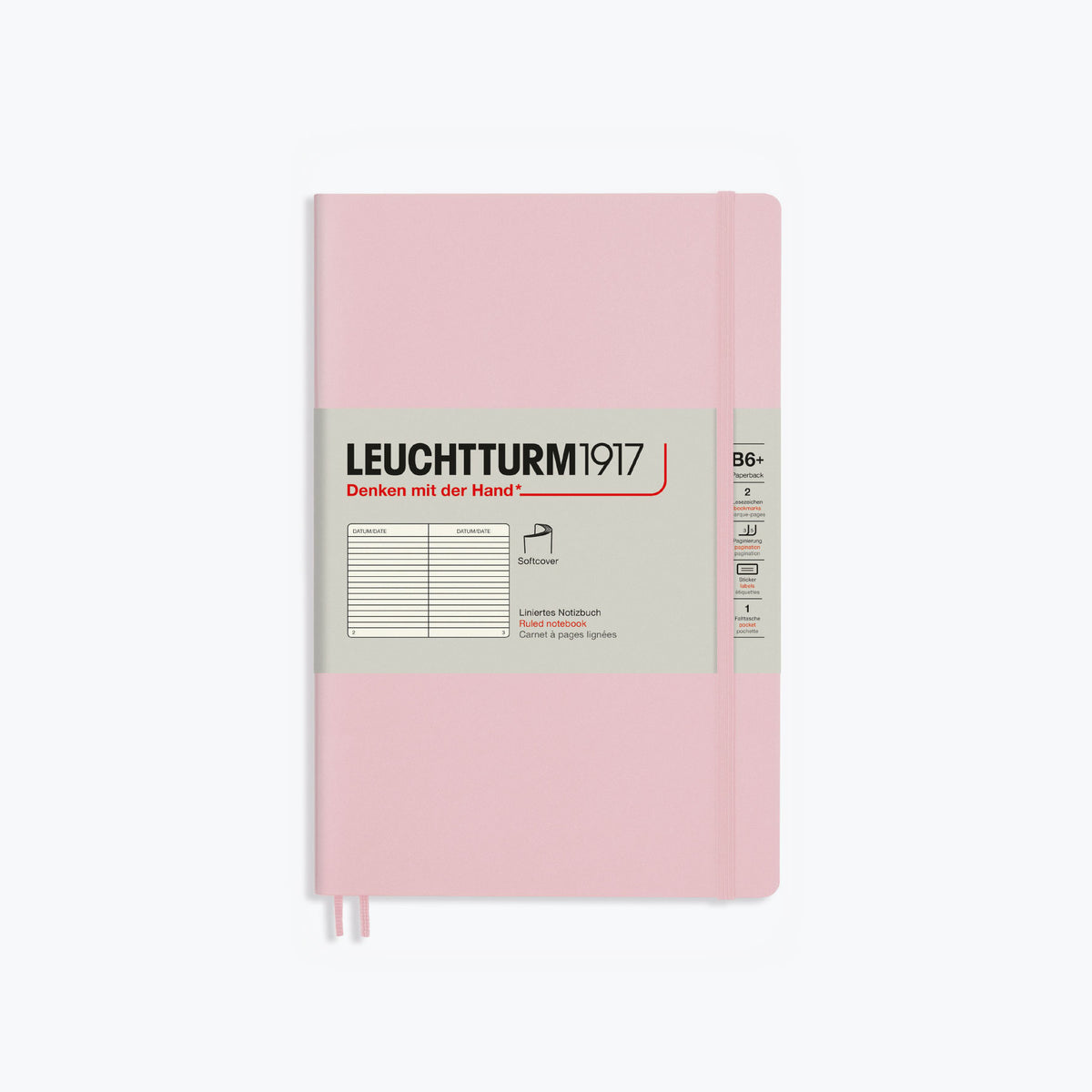 Leuchtturm1917 - Notebook - Softcover - B6+ - Powder <Outgoing>