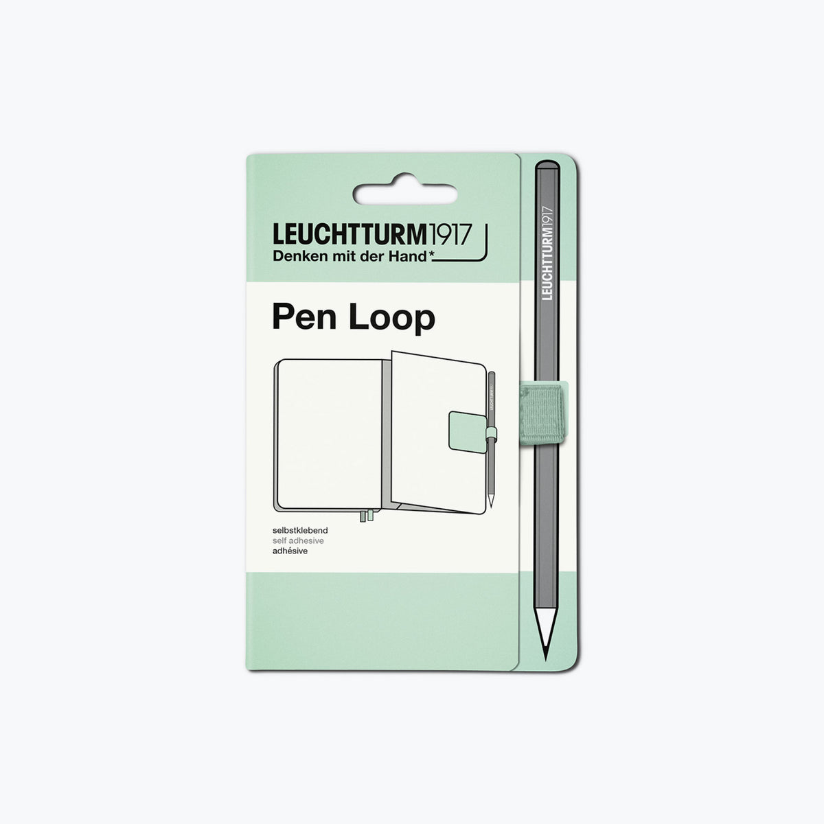 Leuchtturm1917 - Pen Loop - Natural - Mint Green