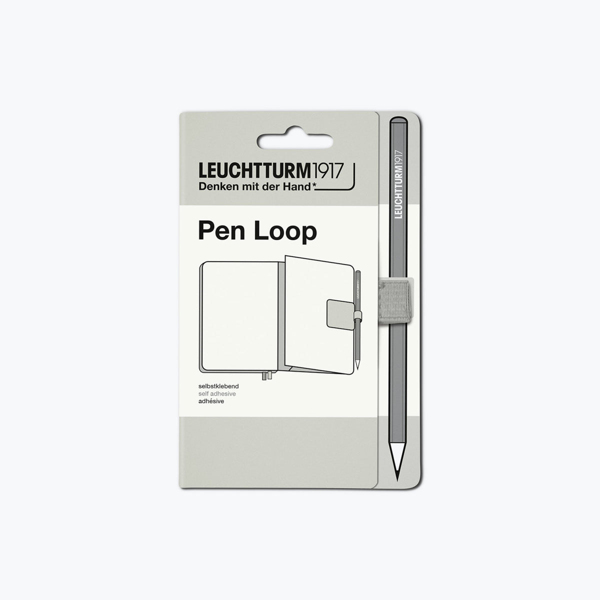 Leuchtturm1917 - Pen Loop - Natural - Light Grey