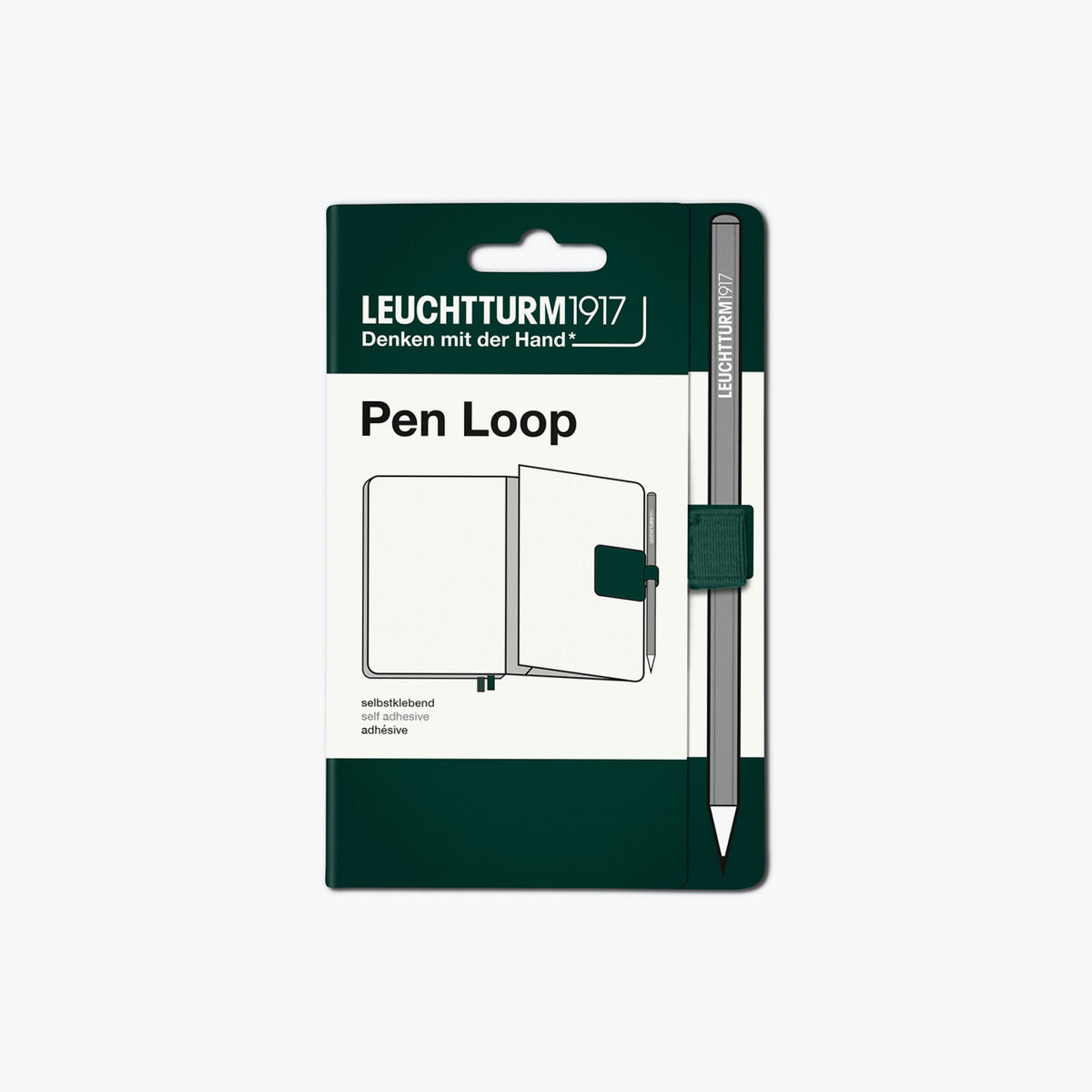 Leuchtturm1917 - Pen Loop - Natural - Forest Green