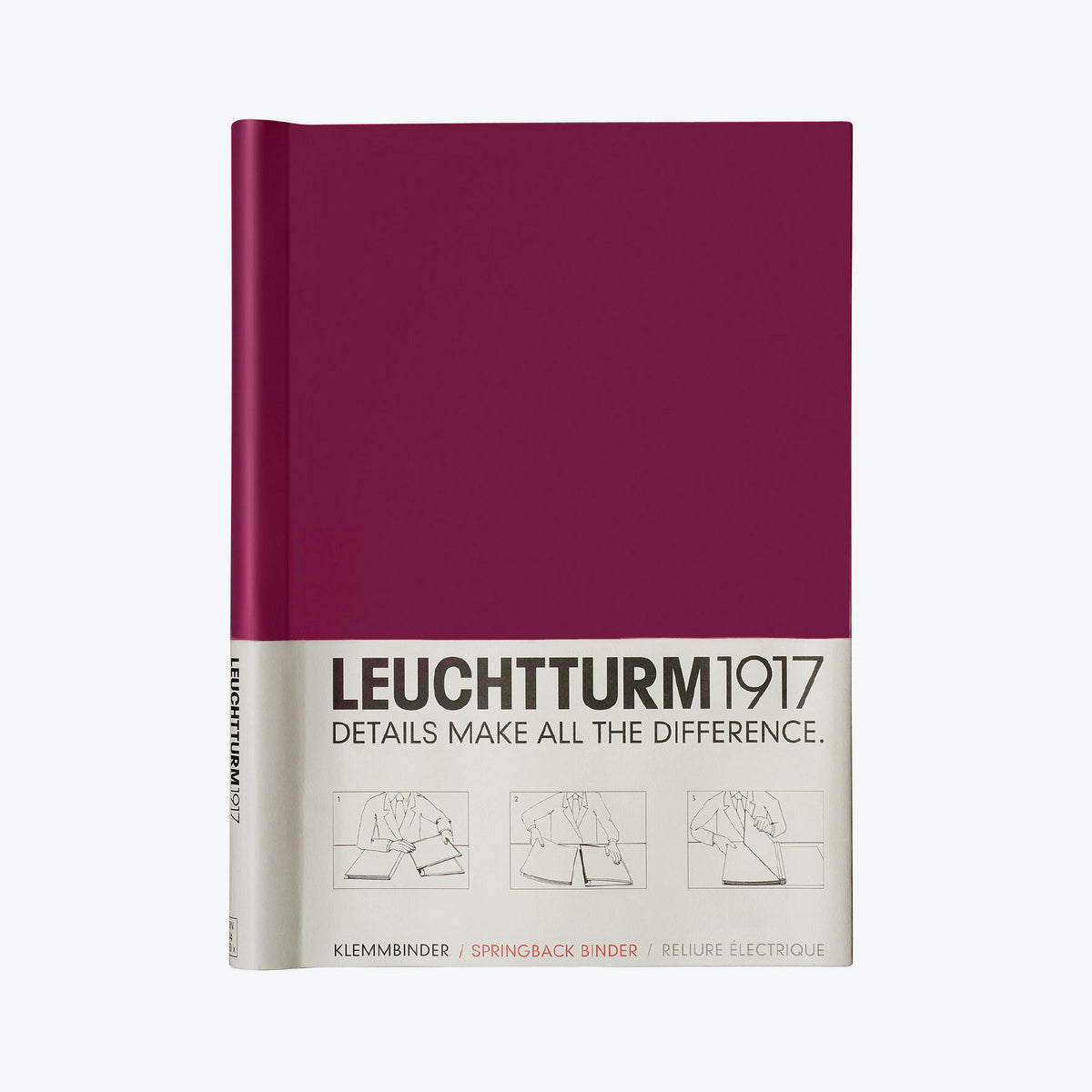 Leuchtturm1917 - Springback Binder - A4 - Port Red