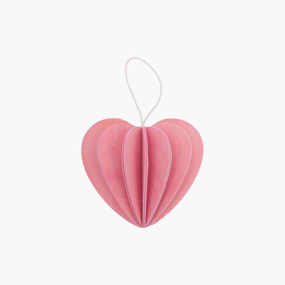 Lovi - Ornament - Heart - 6.8cm - Light Pink